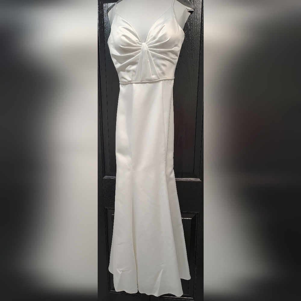 Morilee Bridesmaid Dress In White